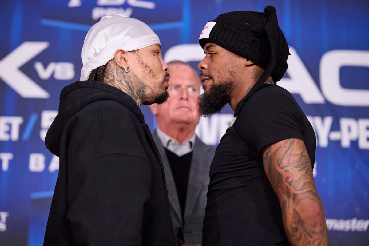 Gervonta Davis and Lamont Roach Jr come face-to-face