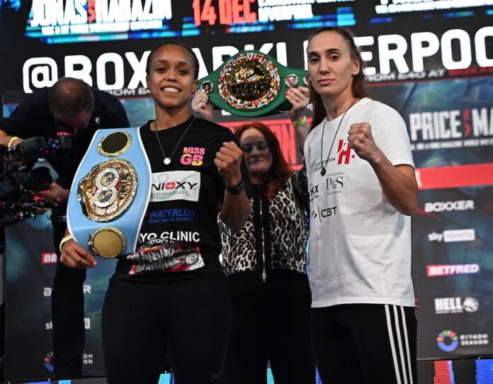 Natasha Jonas and Ivana Habazin square off in a title unification live from Liverpool, England