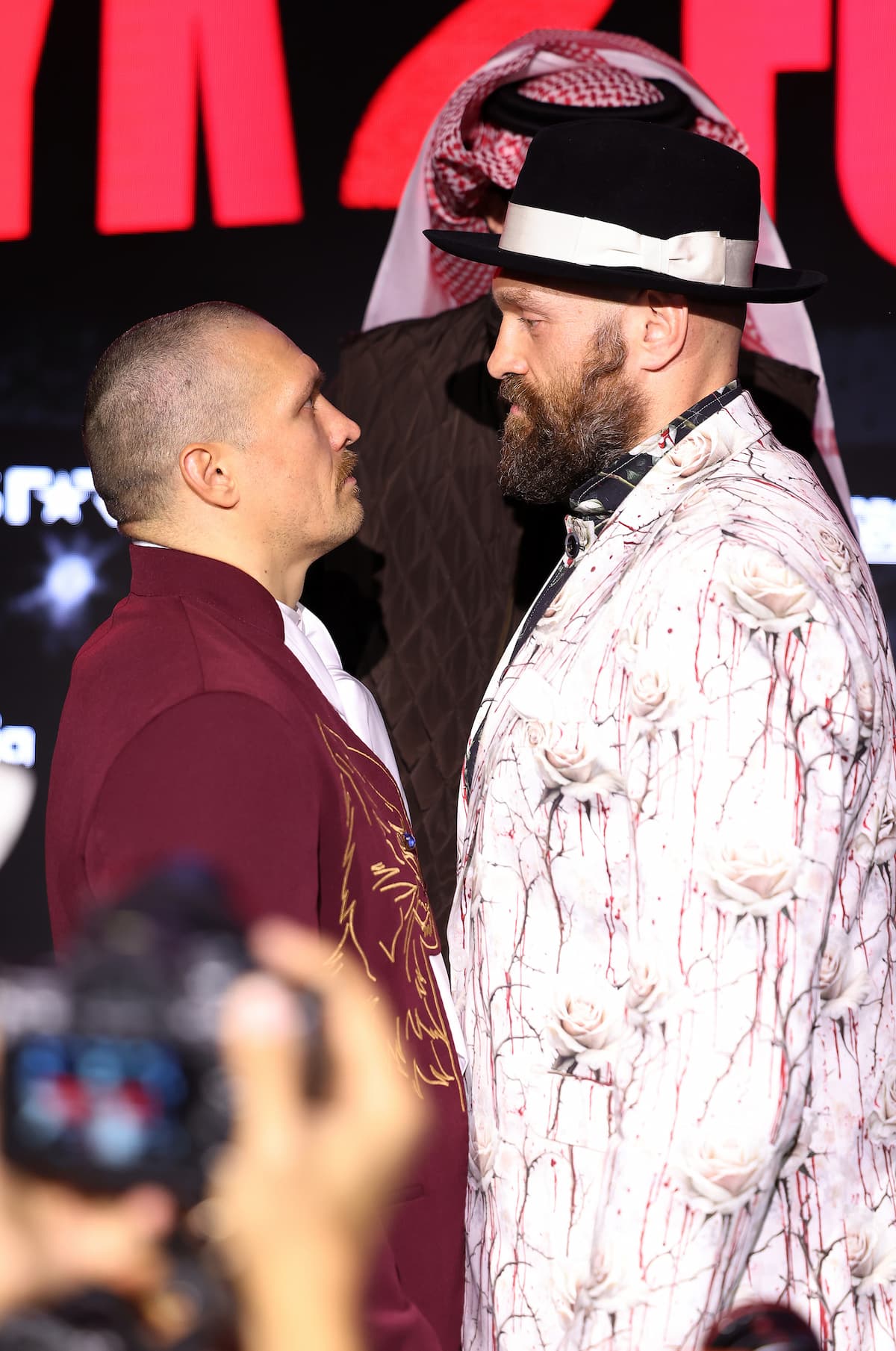 Oleksandr Usyk and Tyson Fury