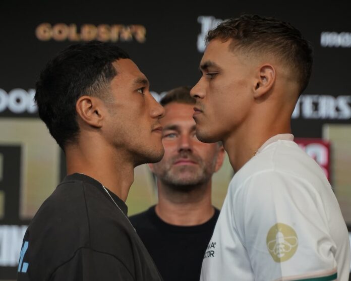 Jai Opetaia faces David Nyika live from GCCEC on the Gold Coast, Australia