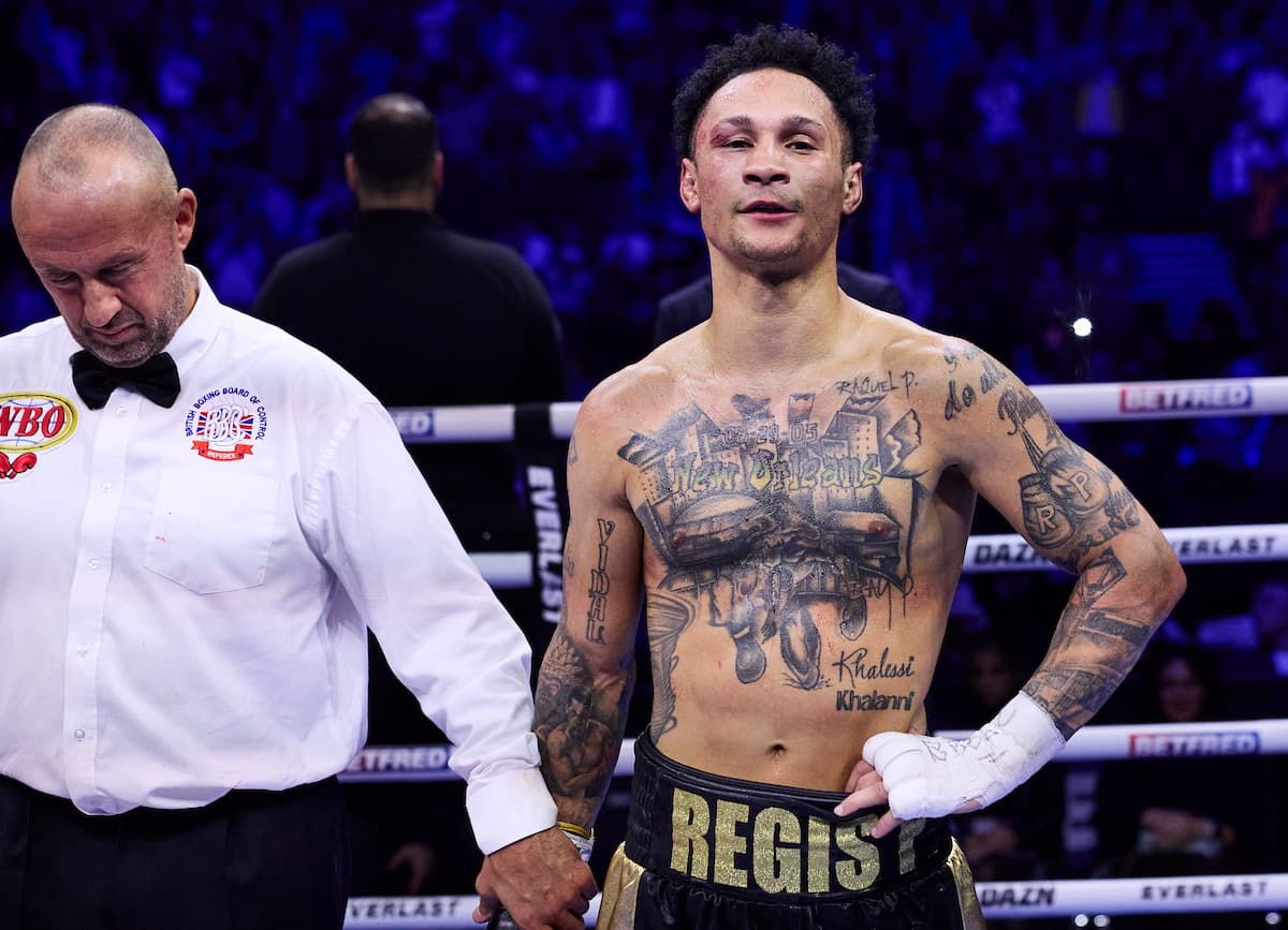 Regis Prograis after his fight against Jack Catterall