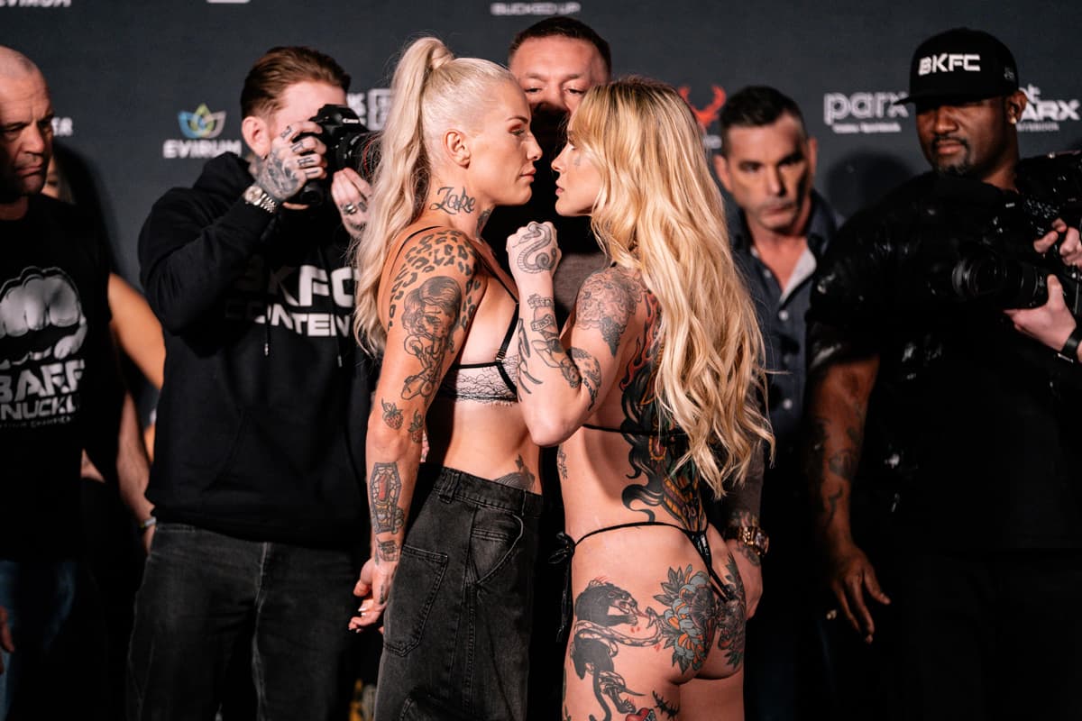 Taylor Starling and Bec Rawlings come face to face