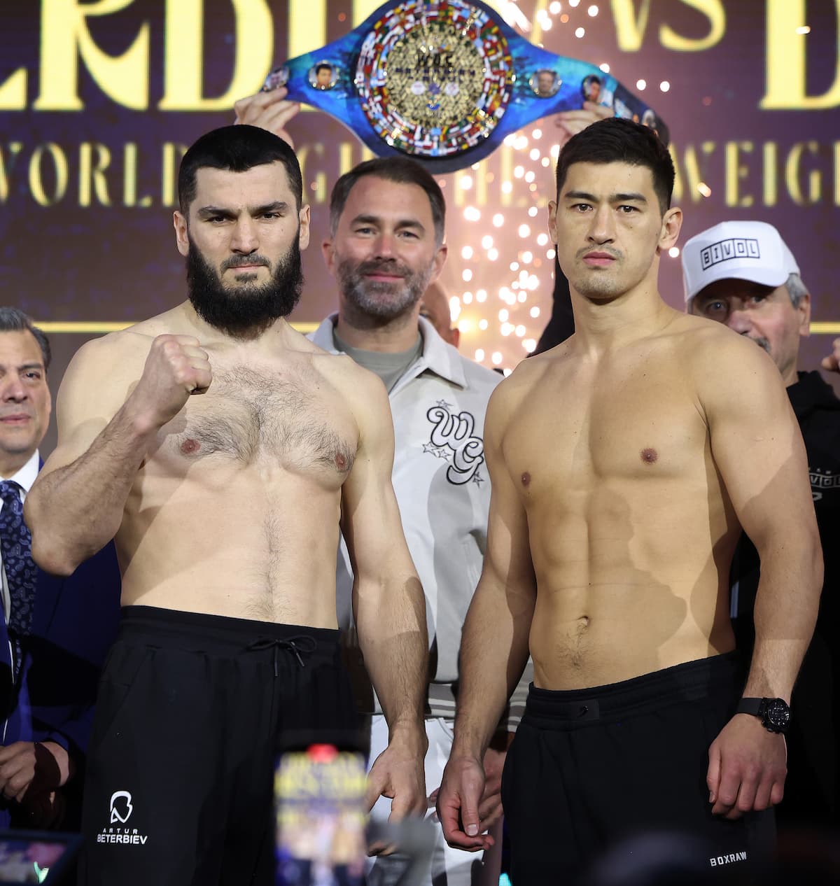 Artur Beterbiev and Dmitry Bivol