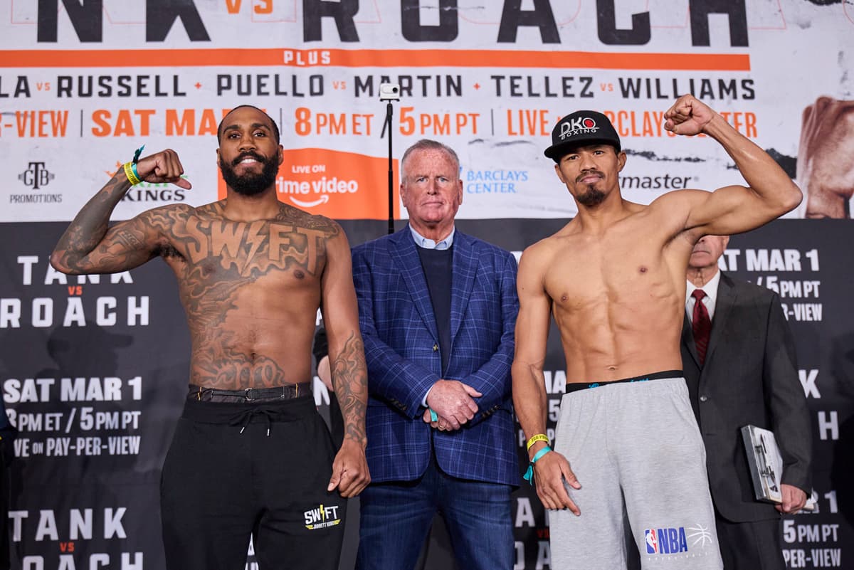 Jarrett Hurd and Johan Gonzalez