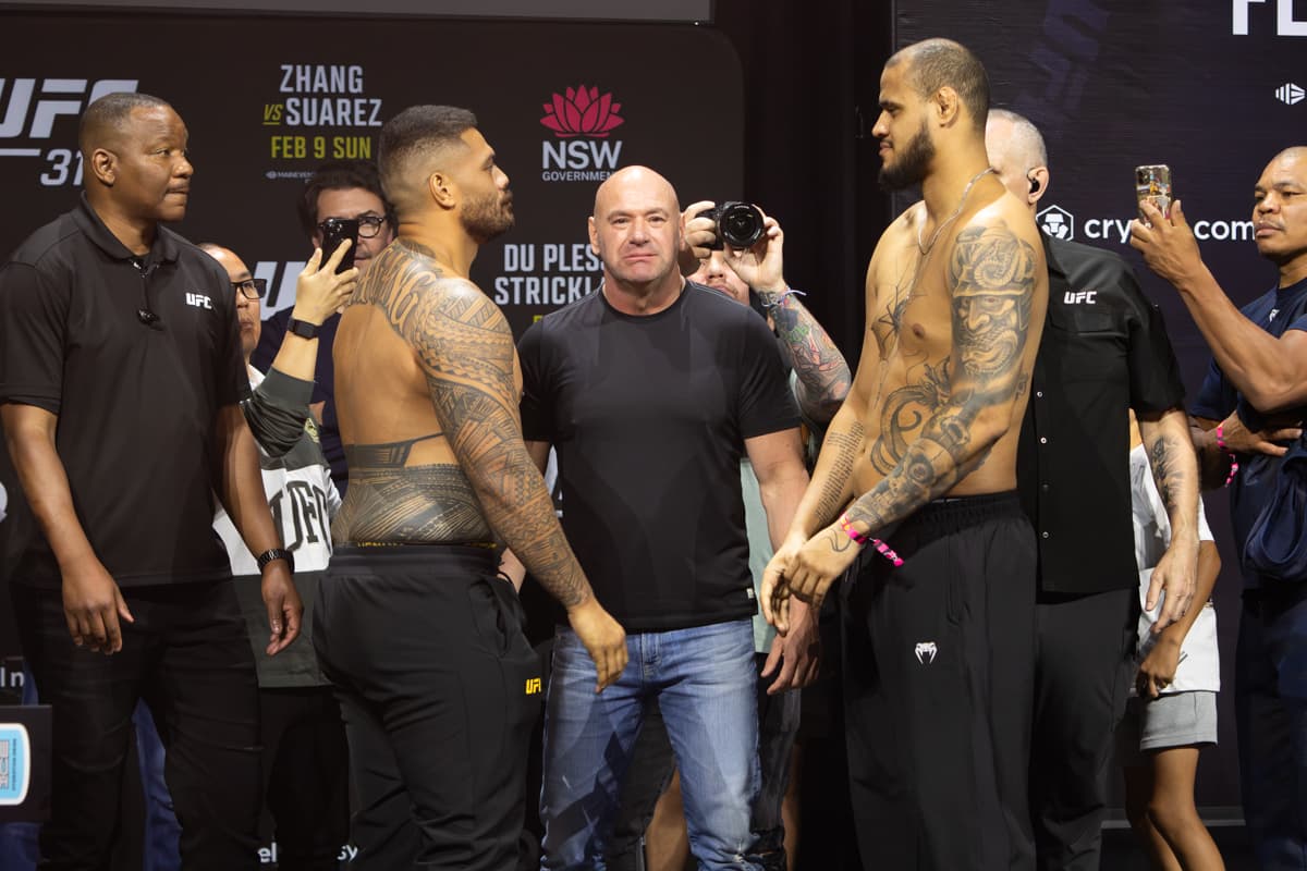 Justin Tafa and Tallison Teixeira come face-to-face