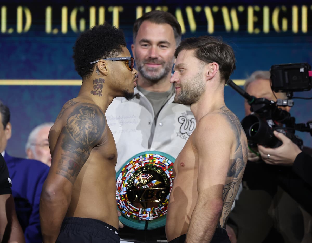 Shakur Stevenson and Josh Padley