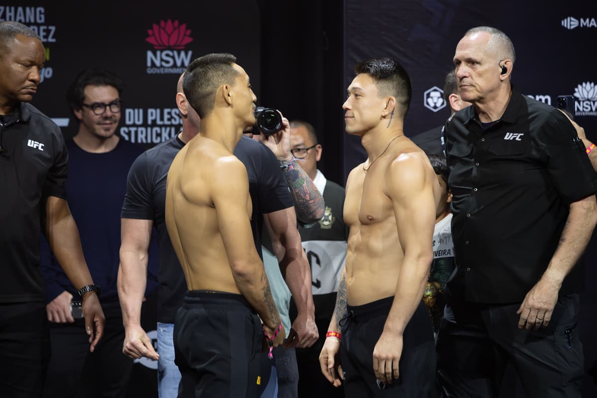 Zhu Rong and Kody Steele come face-to-face