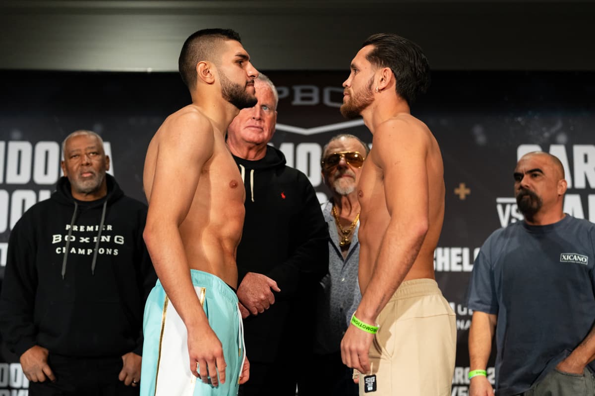 Jesus Ramos and Guido Emmanuel Schramm come face-to-face