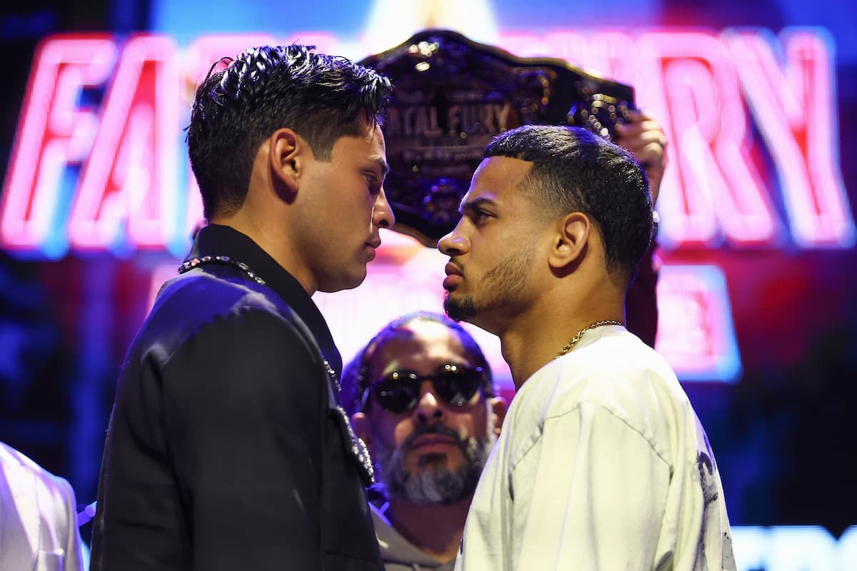 Ryan Garcia and Rolando Romero come face-to-face