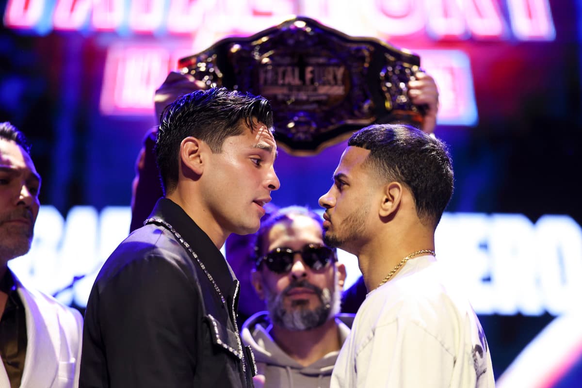 Ryan Garcia and Rolando Romero