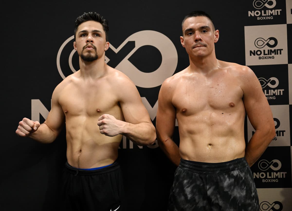 Joey Spencer and Tim Tszyu